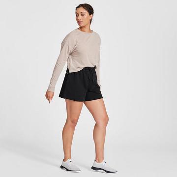 Allbirds R&R Sweat Korte Broek Dames Zwart | BE1128FD