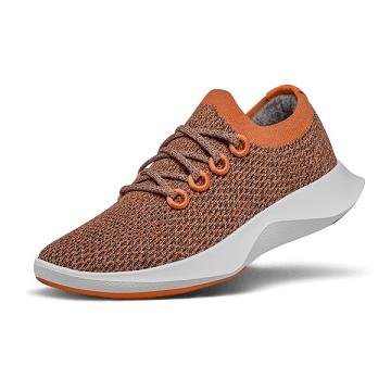 Allbirds Tree Dasher 1 Loopschoenen Dames Oranje Wit | BE1284FD