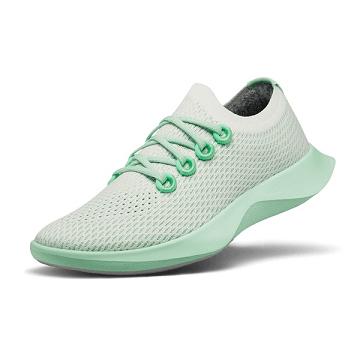 Allbirds Tree Dasher 1 Loopschoenen Dames Groen Mintgroen | BE1286SG