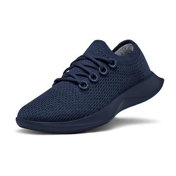 Allbirds Tree Dasher 1 Loopschoenen Dames Donkerblauw | BE1292YX