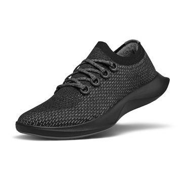 Allbirds Tree Dasher 1 Loopschoenen Heren Zwart | BE1708YX