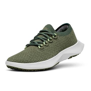 Allbirds Tree Dasher 2 Loopschoenen Dames Olijfgroen | BE1256HA