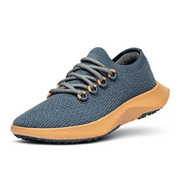 Allbirds Tree Dasher 2 Loopschoenen Dames Blauw Geel | BE1258FD