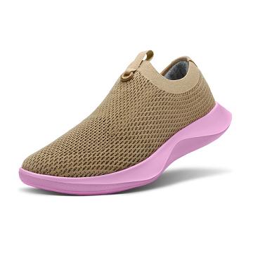 Allbirds Tree Dasher Relay Loopschoenen Heren Bruin Roze | BE1725GS